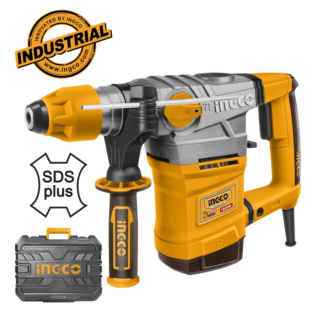 [RH18008] INGCO MARTEAU PERFORATEUR SDS PLUS 1800W 36MM + 5 ACCESS AU MAROC [RH18008]