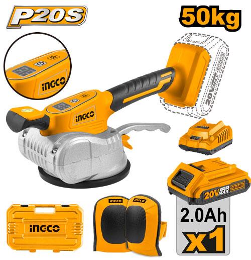 [CTVLI20101] INGCO MACHINE VIBRANTE POUR CARRELAGE 20V 1BATTERIE AU MAROC [CTVLI20101]