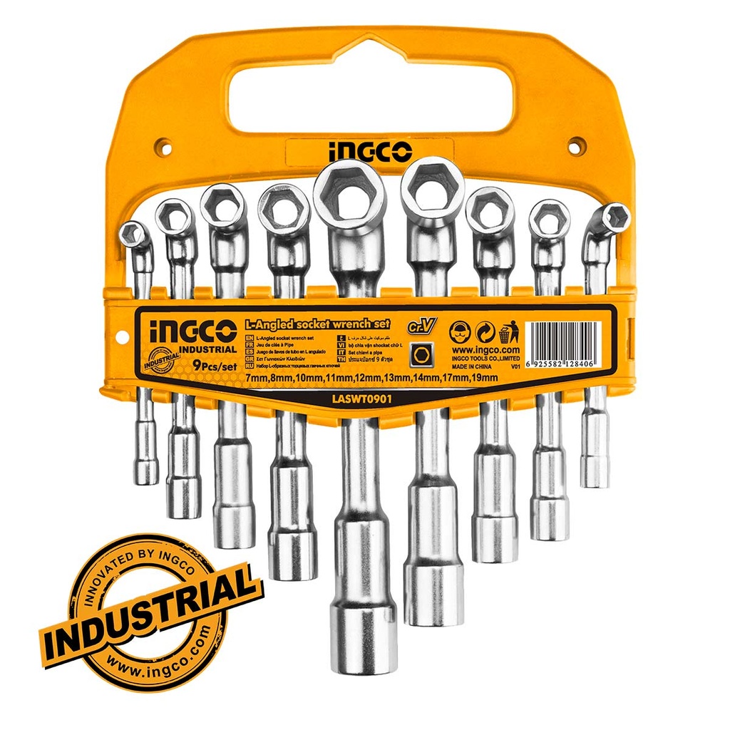 [LASWT0901] INGCO CLES COUDEES 7MM A 19MM INGCO AU MAROC [LASWT0901]