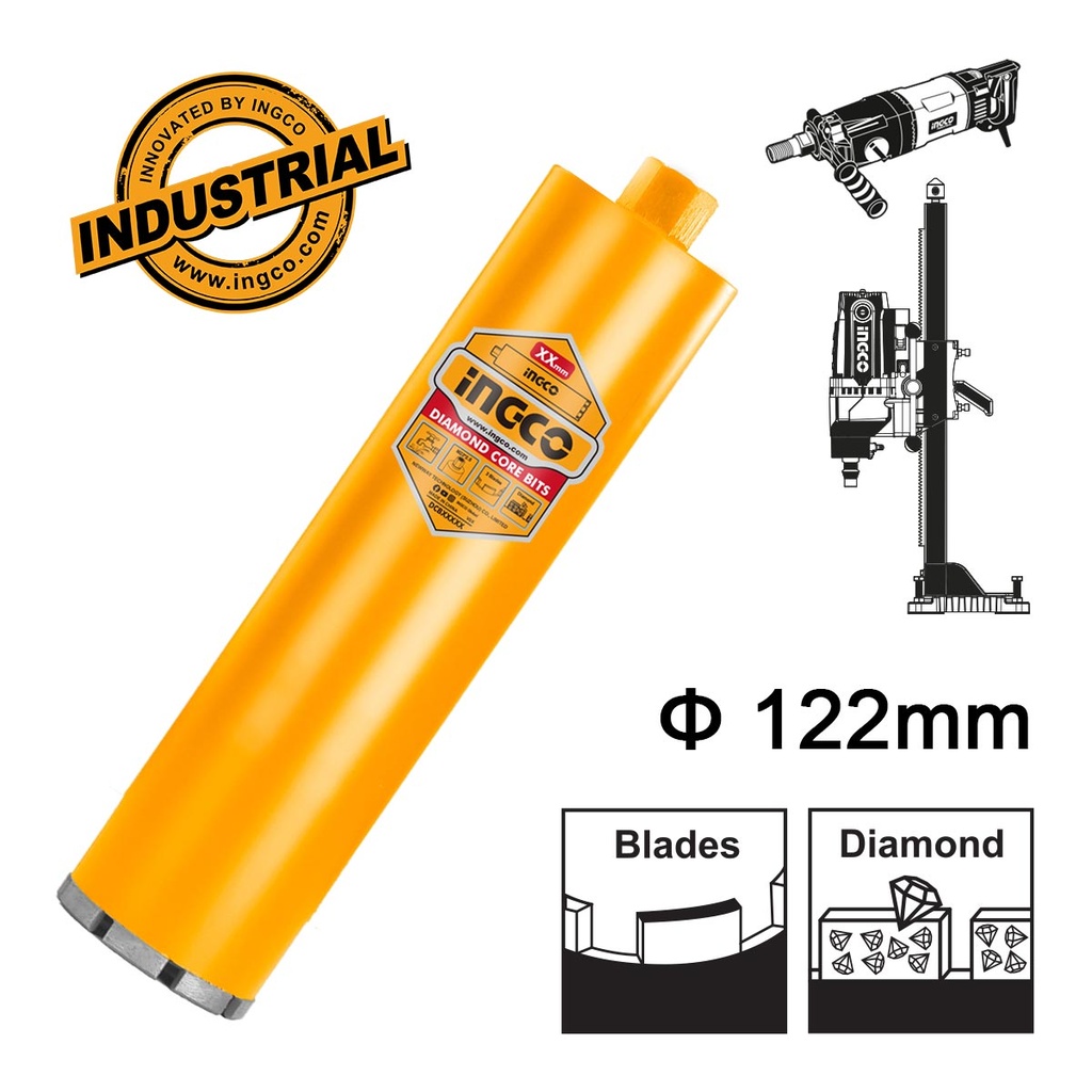 [DCB581228] INGCO FORET DIAMANT D:122MM L:450MM AU MAROC [DCB581228]