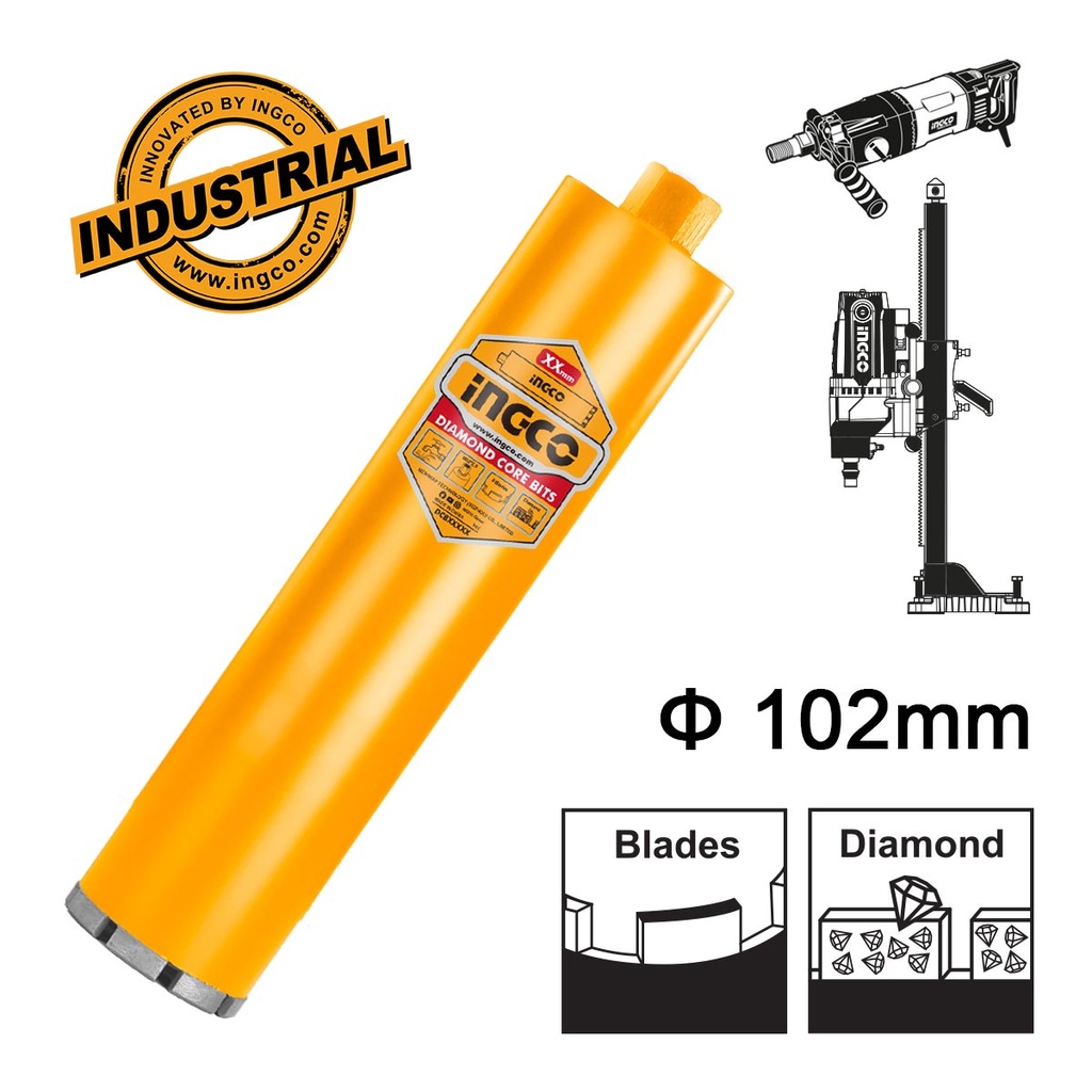[DCB581028] INGCO FORET DIAMANT D:102MM L:450MM AU MAROC [DCB581028]