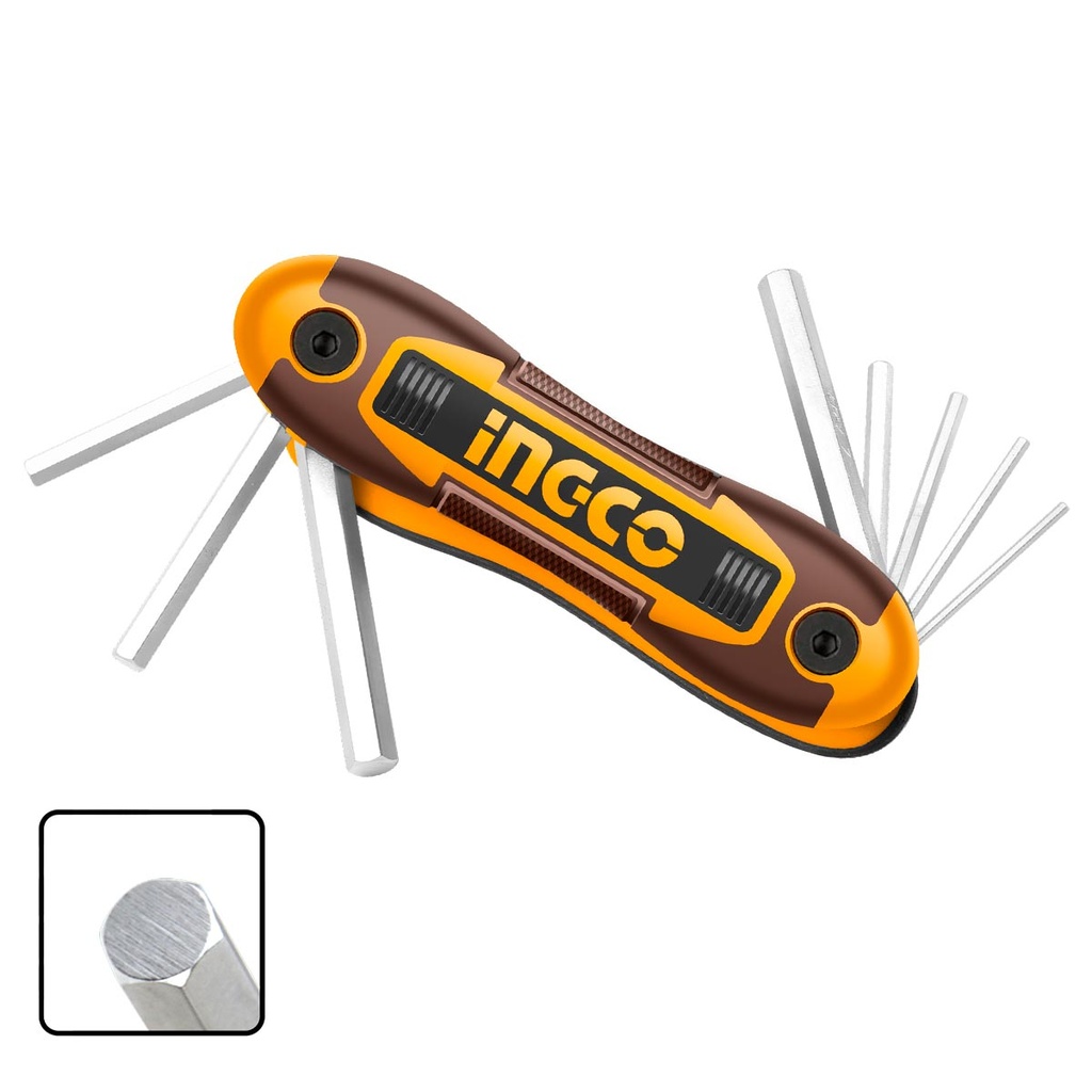 [HHK14081] INGCO CLES HEX 8PCS 2-8MM AU MAROC [HHK14081]