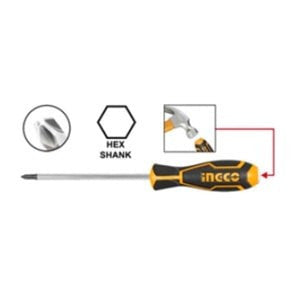 [HGTSPH2150] INGCO TOURNEVIS A ZONE DE FRAPPE VIS PHILLIPS 6*150 MM AU MAROC [HGTSPH2150]