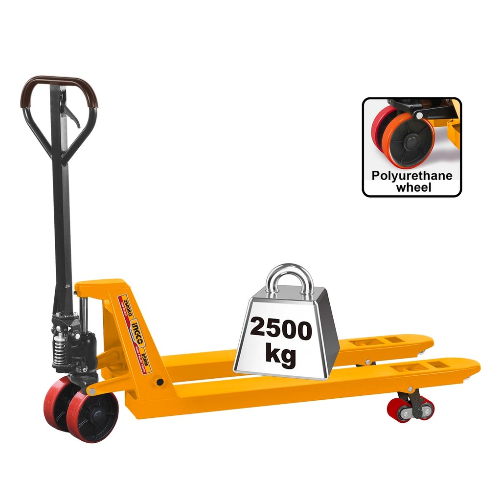 [HHPT01251] INGCO TRANSPALETTE MANUEL 2500KG AU MAROC [HHPT01251]