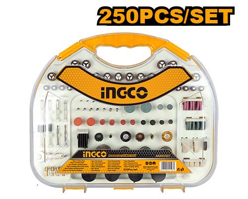 [AKMG2501] INGCO ACCESSOIRES POUR MINI PERCEUSE 250PCS AU MAROC [AKMG2501]