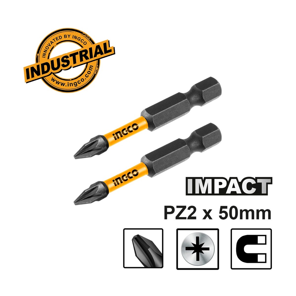 [SDBIM71PZ250] INGCO JEU DE 2 EMBOUTS PZ 2X50MM INGCO AU MAROC [SDBIM71PZ250]