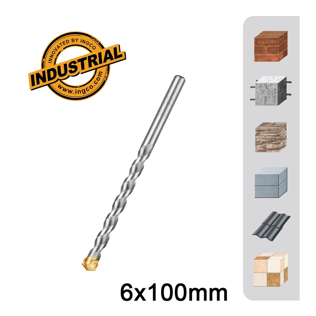[DBM2110610] INGCO FORET A BETON 6X100MM INGCO AU MAROC [DBM2110610]