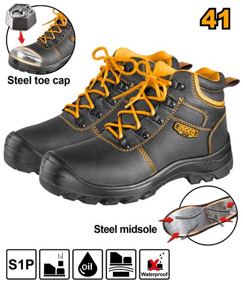 [SSH04S1P.41] INGCO CHAUSSURES SÉCURITÉ S1P TAILLE 41 AU MAROC [SSH04S1P.41]