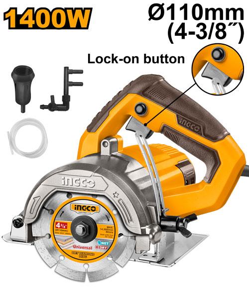 [MC140068] INGCO COUPEUR DE MARBRE 1400W 110MM AU MAROC [MC140068]