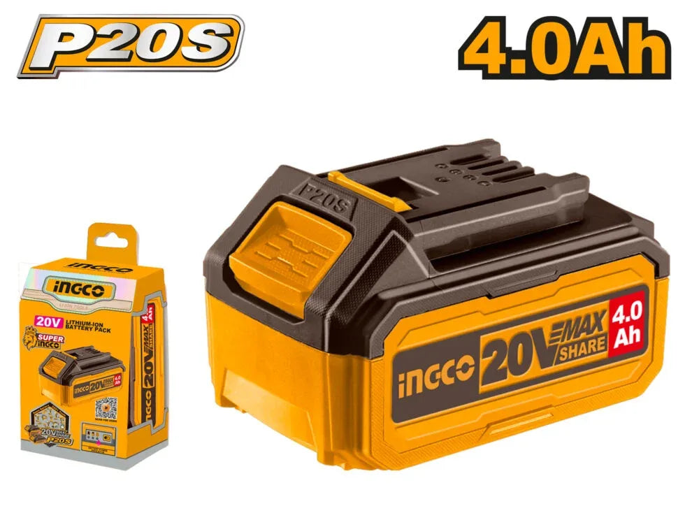 [FBLI20021] INGCO BATTERIE 20V 4,0A AU MAROC [FBLI20021]