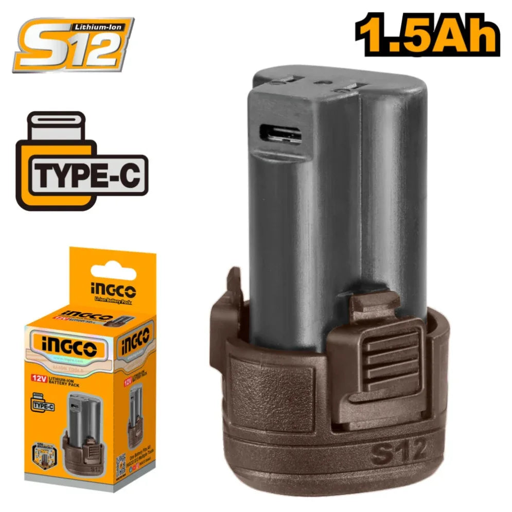 [FBLI12153] INGCO BATTERIE 1.5AH POUR VISSEUSE 12V INGCO AU MAROC [FBLI12153]