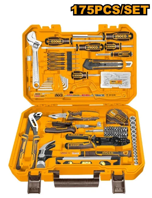 [HKTHP51758] INGCO 175 PCS JEU D'OUTILS A MAIN AU MAROC [HKTHP51758]