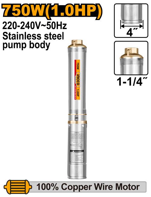 [DWP7501] INGCO POMPE DE PUITS 750W AU MAROC [DWP7501]