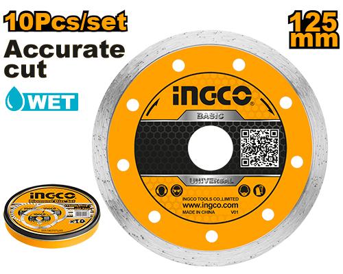 [DMD021252M] INGCO DISQUE DIAMANT A EAU 125MM AU MAROC [DMD021252M]