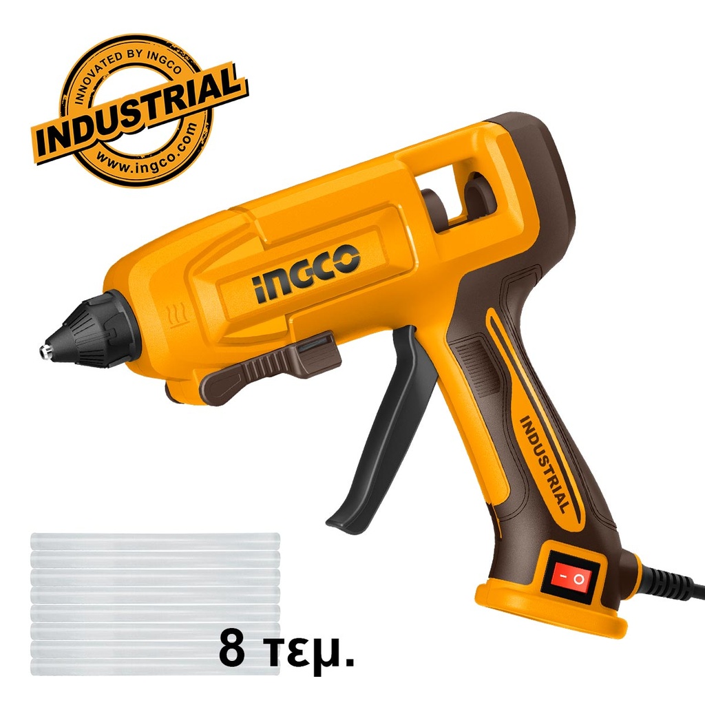[GG408] INGCO PISTOLET A COLLE 250W + 8 BATONS COLLE AU MAROC [GG408]