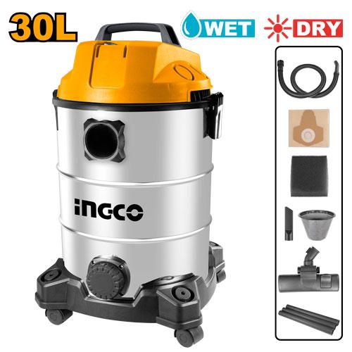 [VC13301] INGCO ASPIRATEUR PROFESSIONNEL 1300W 30L AU MAROC [VC13301]