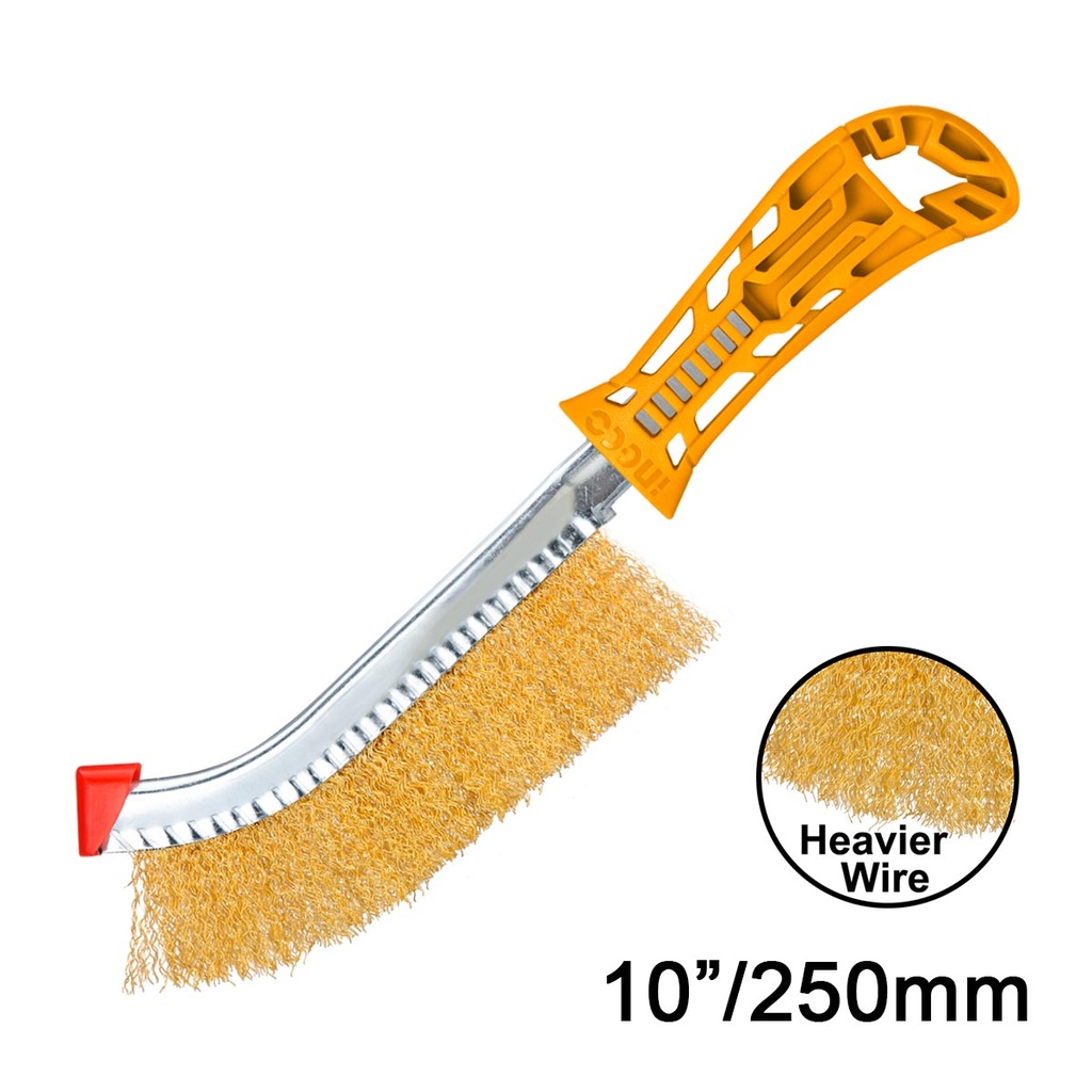 [HWB02250] INGCO BROSSE A FILS METALLIQUES AVEC MANCHE AU MAROC [HWB02250]