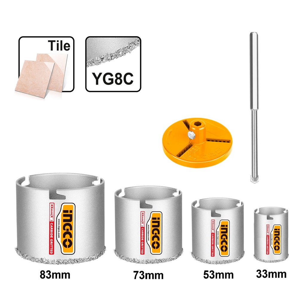 [HSB4061] INGCO JEU 6PCS SCIES-CLOCHES AU MAROC [HSB4061]