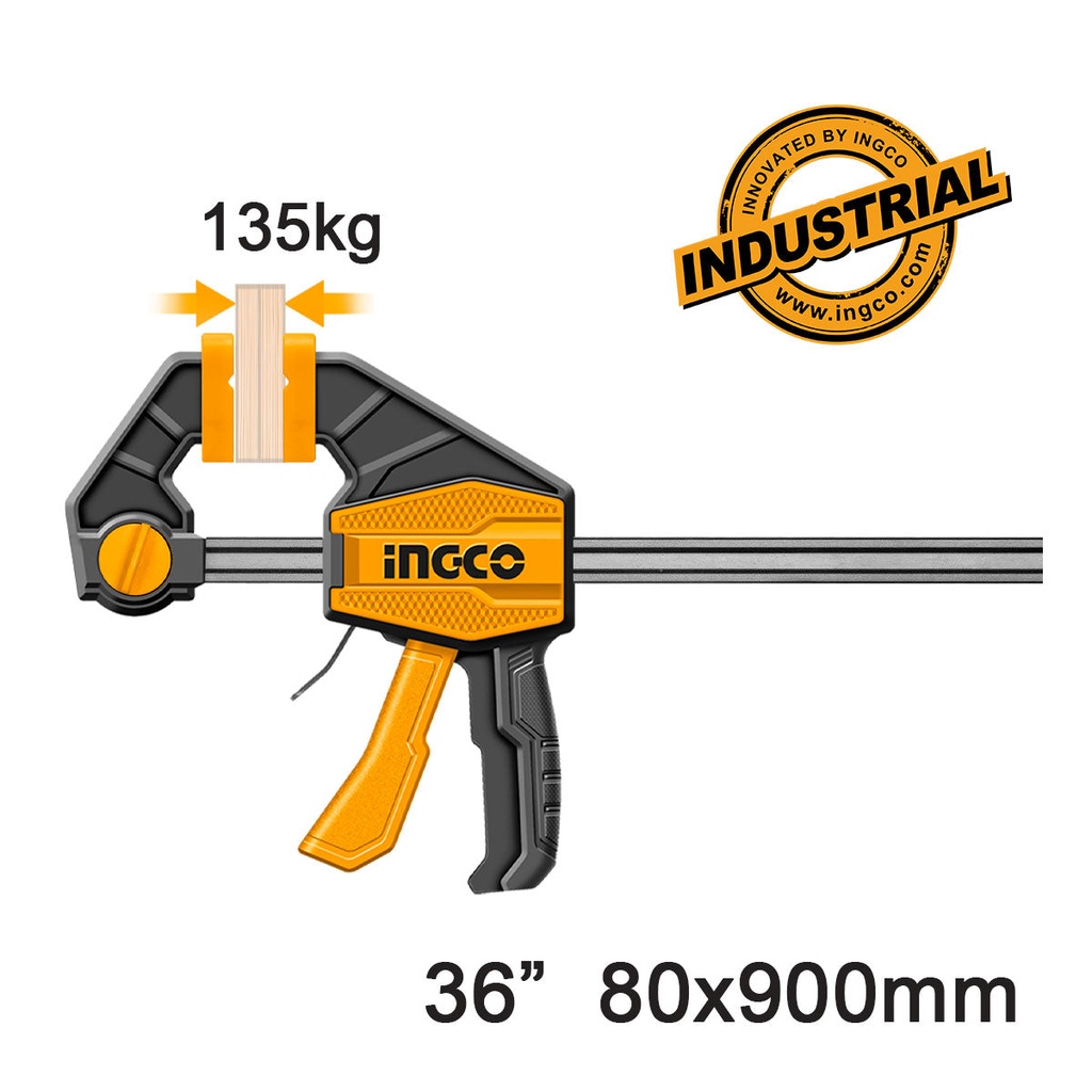 [HQBC36803] INGCO SERRE-JOINTS RAPIDE UNE MAIN 80X900MM AU MAROC [HQBC36803]