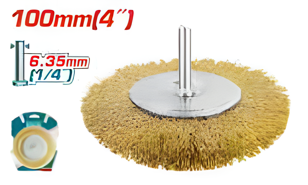 [TAC34041] TOTAL BROSSE MÉTALLIQUE CIRCULAIRE AU MAROC [TAC34041]