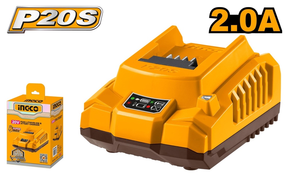 [FCLI2001] INGCO CHARGEUR DE BATTERIE 20V AU MAROC [FCLI2001]