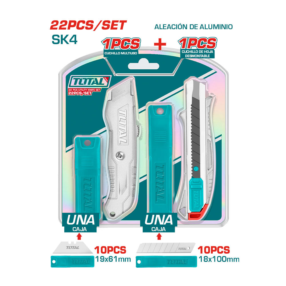 [THT515226] TOTAL COFFRET 22 CUTTERS AU MAROC [THT515226]
