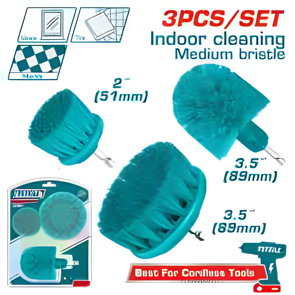 [TACM3001] TOTAL COFFRET 3 BROSSES À POILS MOYENS AU MAROC [TACM3001]