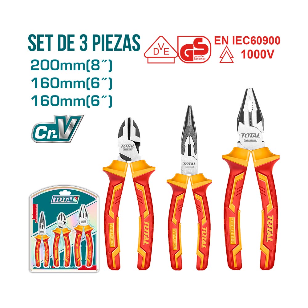 [THT2K0302] TOTAL COFFRET 3 PINCES ISOLÉES AU MAROC [THT2K0302]
