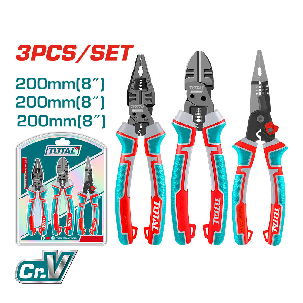 [THT2MK231] TOTAL COFFRET 3 PINCES MULTIFONCTIONS AU MAROC [THT2MK231]