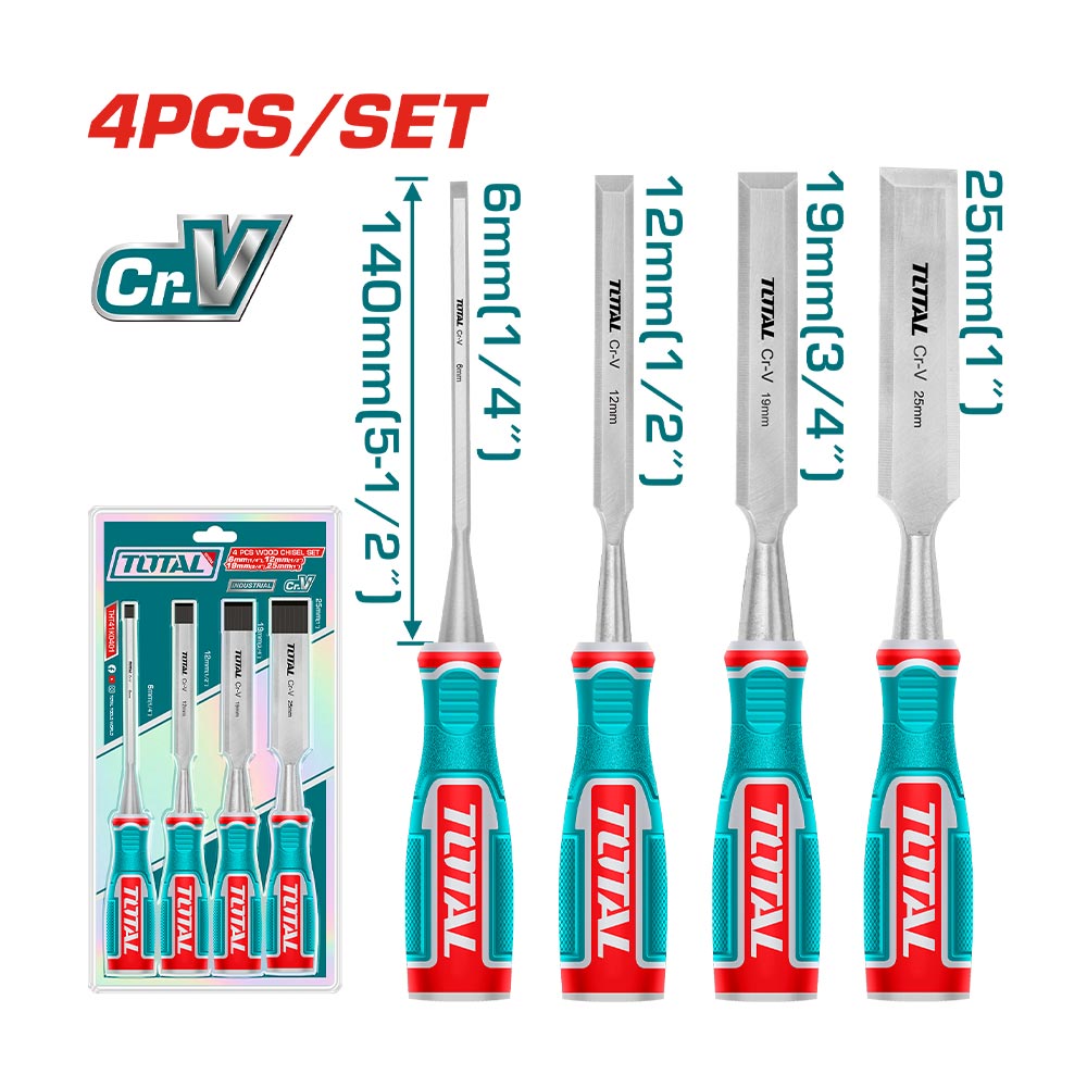 [THT41K0401] TOTAL COFFRET 4 CISEAUX À BOIS AU MAROC [THT41K0401]