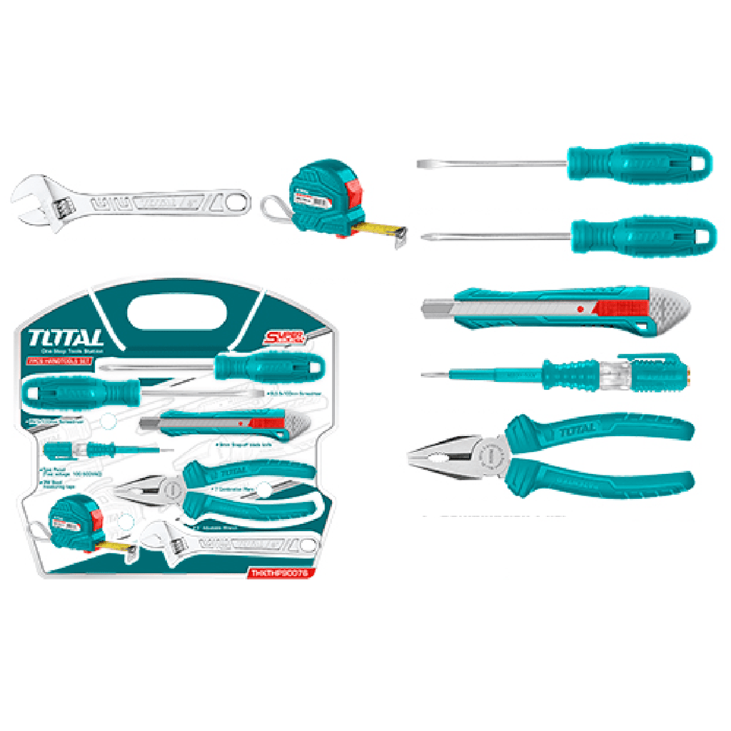 [THKTHP90076] TOTAL COFFRET 7 OUTILS À MAIN AU MAROC [THKTHP90076]