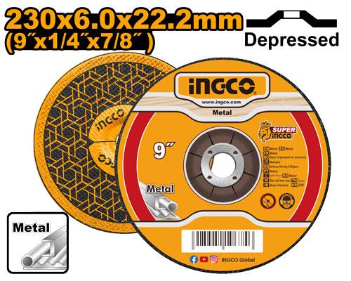 [MGD602301] INGCO DISQUE A MEULER 230*6*22.2 AU MAROC [MGD602301]