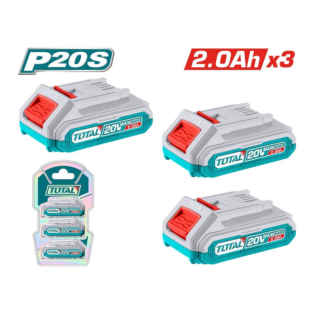 [TOSLI240311] TOTAL KIT BATTERIE LITHIUM-ION P20S AU MAROC [TOSLI240311]