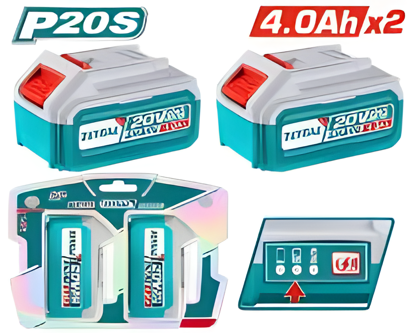 [TOSLI240312] TOTAL KIT BATTERIE LITHIUM-ION P20S AU MAROC [TOSLI240312]