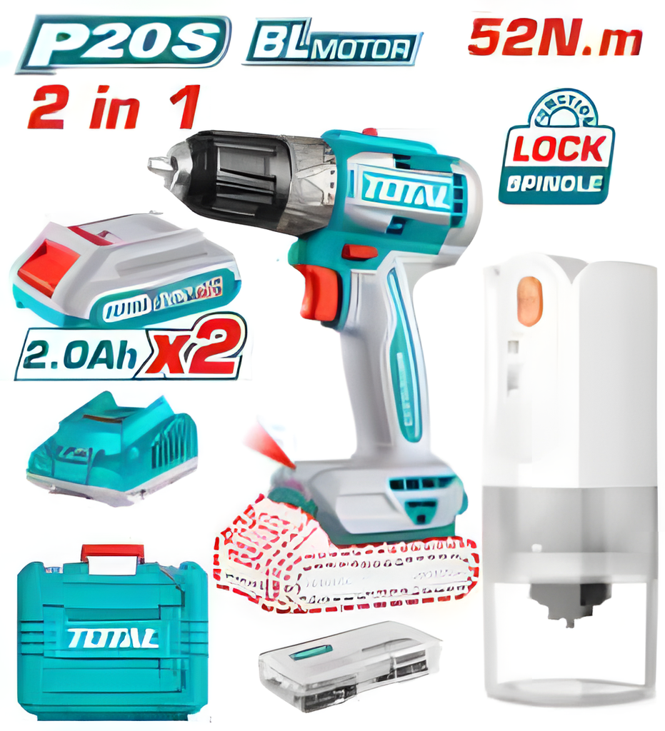 [TOSLI240315] TOTAL KIT COMBO SANS FIL 2 PIÈCES AU MAROC [TOSLI240315]