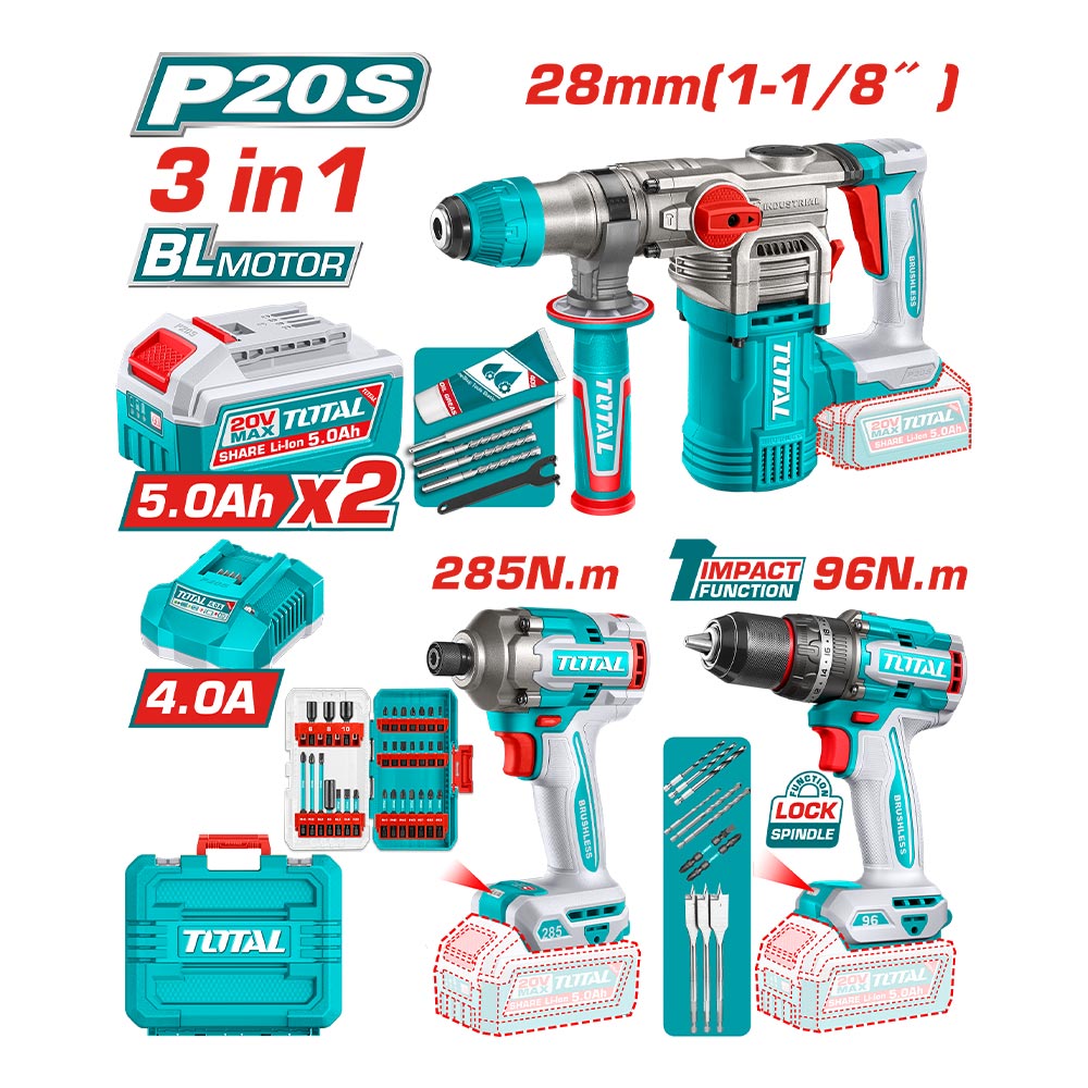 [TOSLI250693] TOTAL KIT COMBO SANS FIL AU MAROC [TOSLI250693]