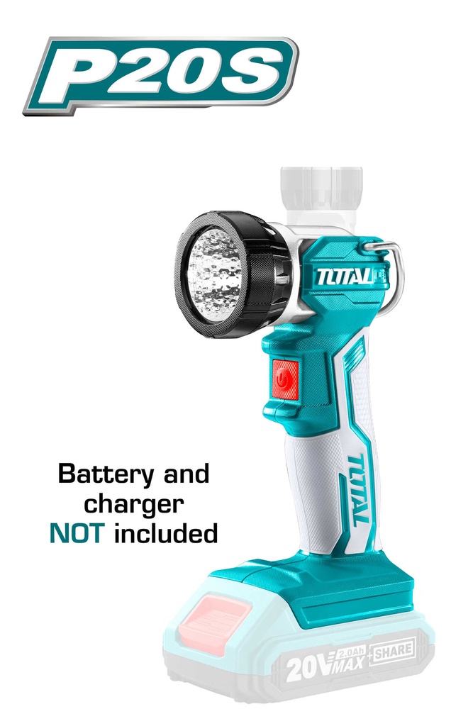 [TWLI2001] TOTAL LAMPE DE TRAVAIL LITHIUM-ION AU MAROC [TWLI2001]