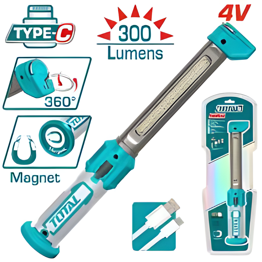 TOTAL LAMPE DE TRAVAIL SANS FIL AU MAROC [TWLI043006]