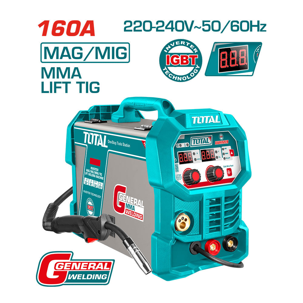 [TMGT16058] TOTAL MACHINE À SOUDER INVERSEUR MAG/MIG/MMA/TIG AU MAROC [TMGT16058]