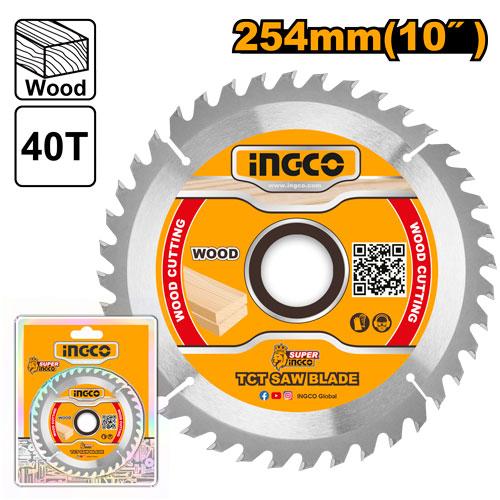 [TSB125425] Coupe de bois de lame de scie TCT industrielle pour scie circulaire 10 pouces (254 mm) TSB125425 ING-HT AU MAROC