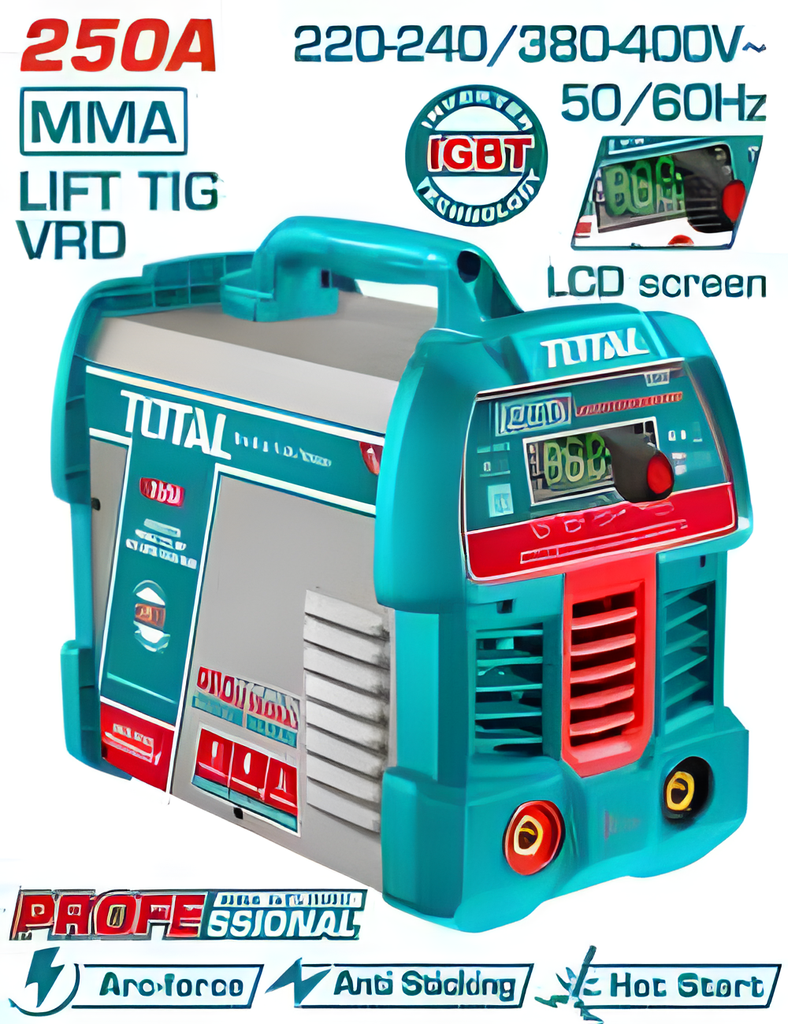 [TW225089] TOTAL MACHINE À SOUDER INVERSEUR MMA/TIG AU MAROC [TW225089]