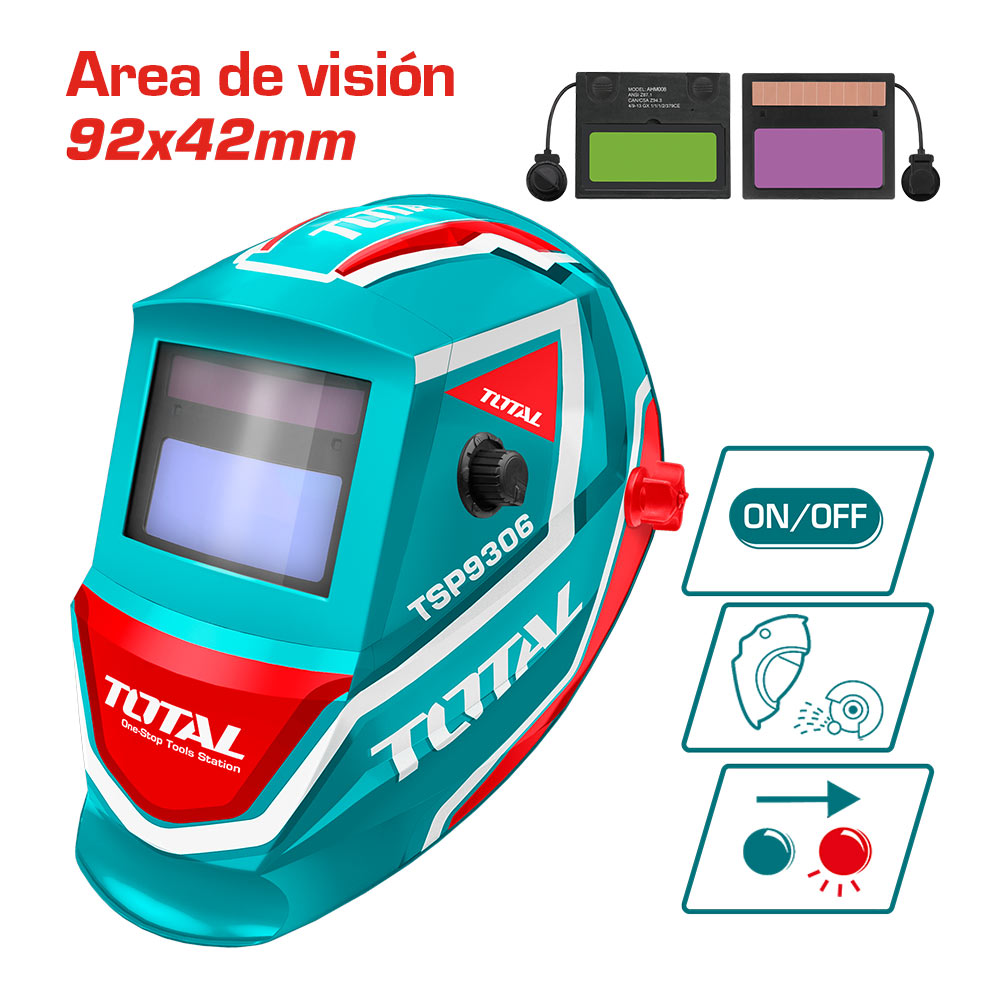[TSP9306] TOTAL MASQUE DE SOUDAGE À ASSOMBRISSEMENT AUTOMATIQUE AU MAROC [TSP9306]