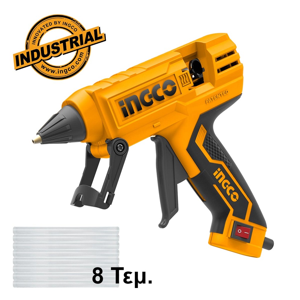 [GG308] INGCO PISTOLET A COLLE 30W(220W) + 8 BATONNETS DE COLLE AU MAROC [GG308]