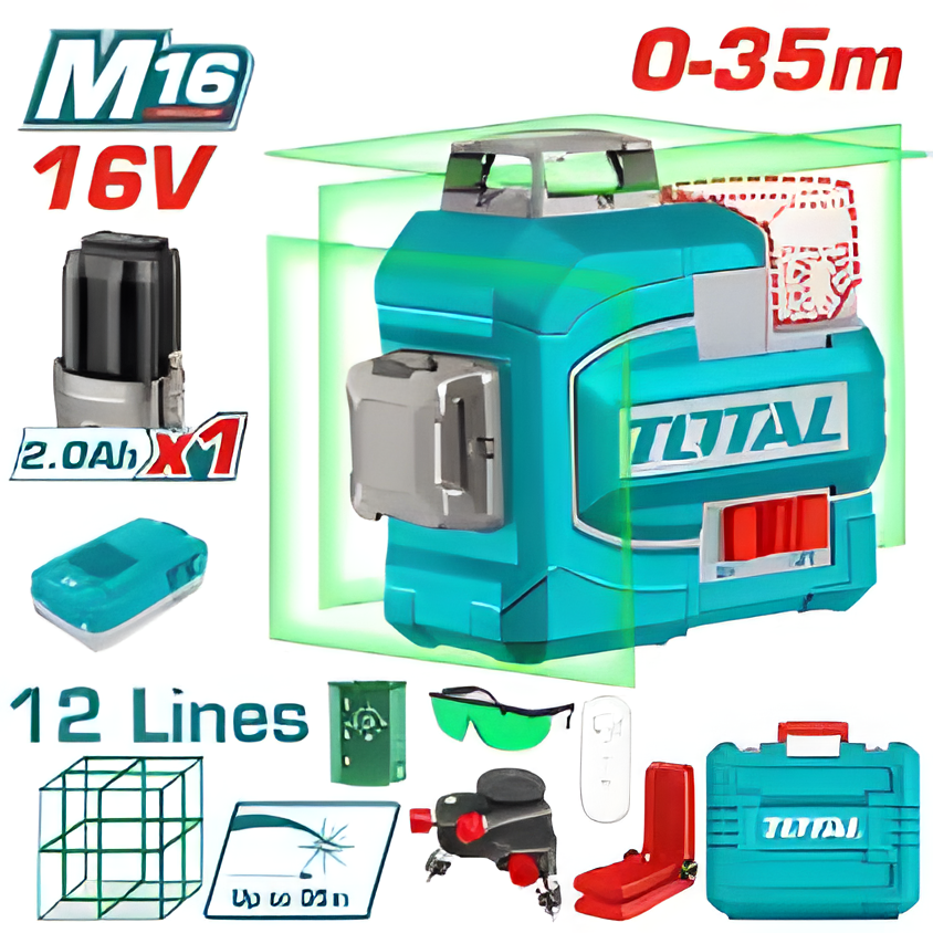 [TLL301201] TOTAL NIVEAU LASER 3D SANS FIL AU MAROC [TLL301201]