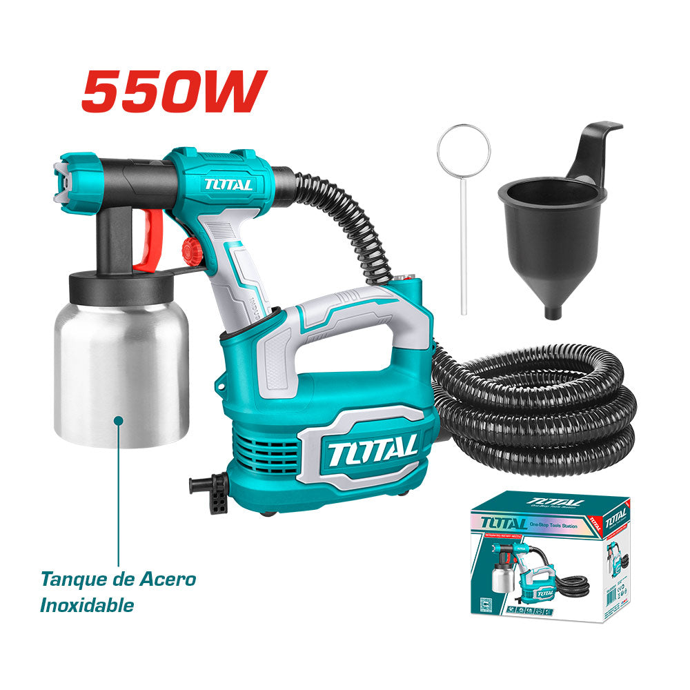 TOTAL PISTOLET DE PEINTURE HVLP AU MAROC [TT5006-2]