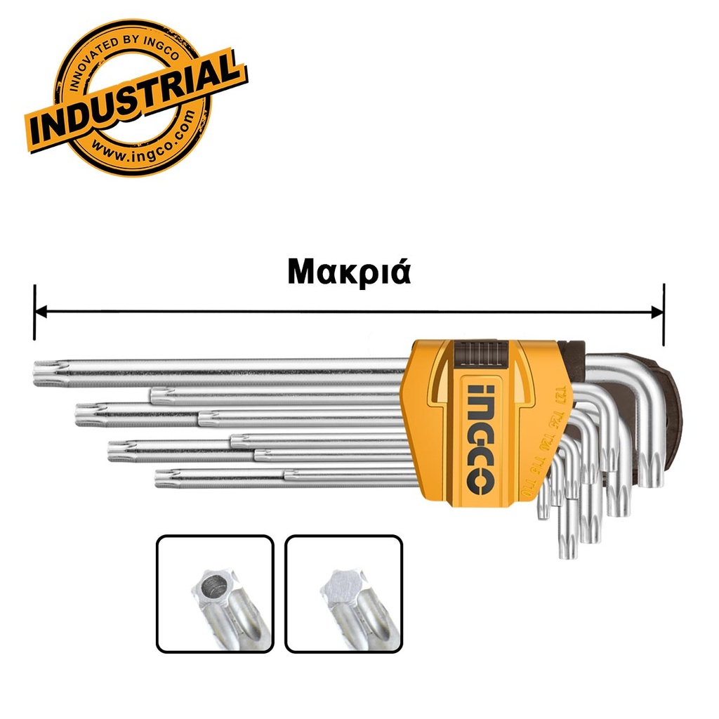 [HHK13092] INGCO CLE TORX EXTRA LONGS AU MAROC [HHK13092]