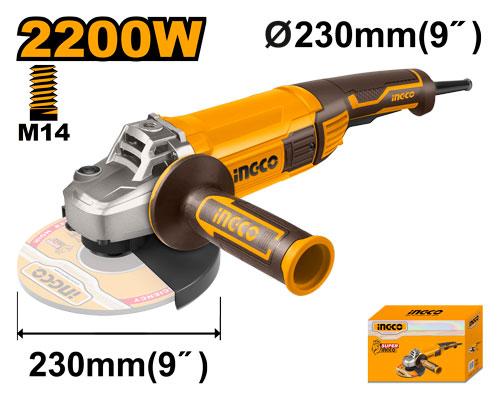 [AG220018] INGCO MEULEUSE 230 MM 2200W AU MAROC [AG220018]