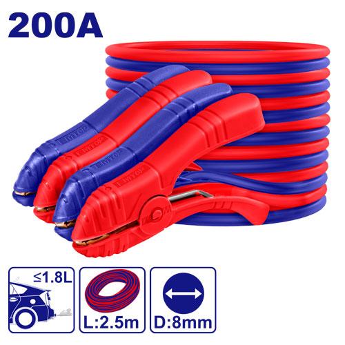 [EBCE0201] Câble de démarrage 200 A x 2,5m EMTOP | EBCE0201