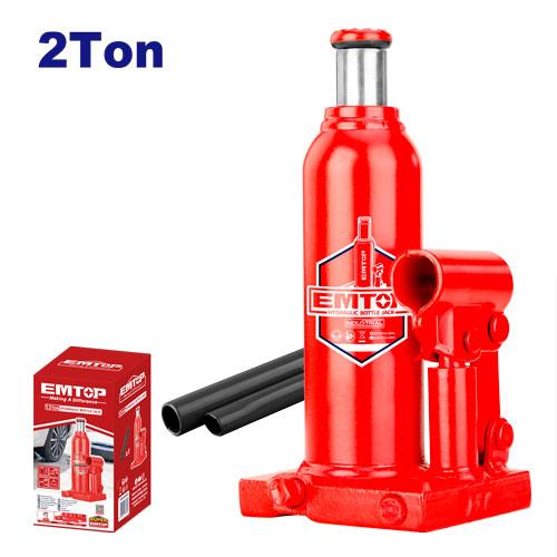 [EHJK1021] Cric bouteille hydraulique 2t EMTOP | EHJK1021