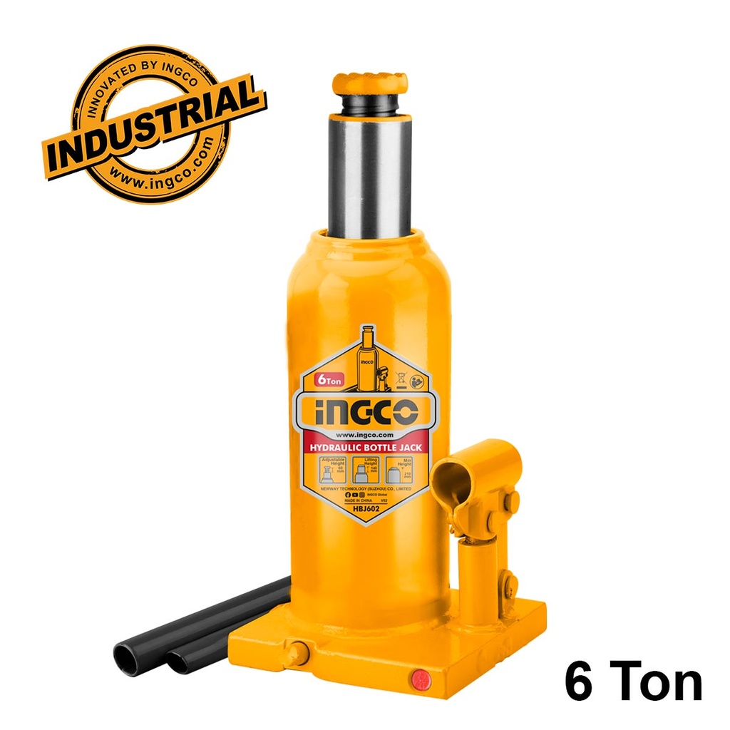 [HBJ602] INGCO CRIC BOUTEILLE HYDRAULIQUE 6 TONNES AU MAROC [HBJ602]